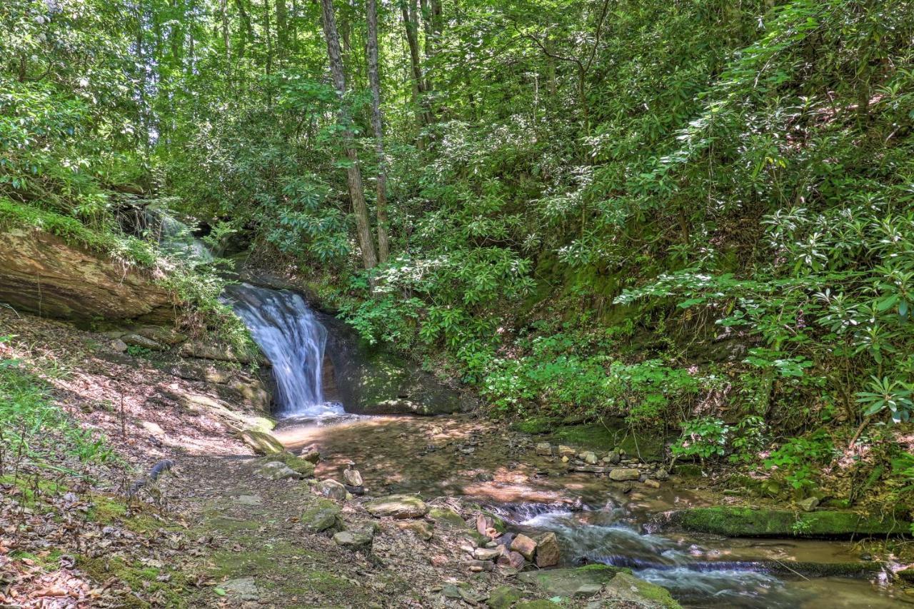 Bryson City Cottage With Hot Tub And Waterfall Views! Exterior photo